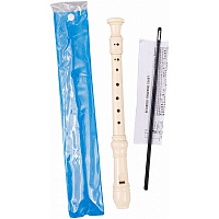 Блокфлейта сопрано BEE R08, немецкая система,цвет слоновая кость DNT-72608