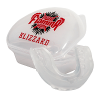 Защита рта (капа) FLAMMA - BLIZZARD COLORLESS с футляром детский MGF-031 прозрачный