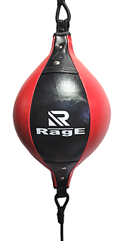 Груша Rage на растяжках (пневматическая) кож/зам   купить в Ростове-на-Дону - цены в интернет-магазине спортивных товаров "Медведь"