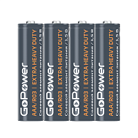 Элемент питания R03 AAA Shrink 4 Heavy Duty солевой 1.5V 4шт 00-00015593