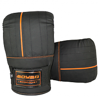 Перчатки снарядные BoyBo B-Series  (XL, чёрно-оранжевый)