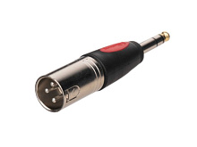 Переходник (разъём переходной) XLR штекер-1/4 стерео штекер CXA007
