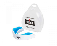 Капа одночел. Clinch Shield Double Layer Mouthguard C512 Junior (бело-синий)