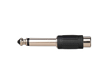 Переходник (разъём переходной) 1/4"(6,35мм) СС303, моно, штекер-RCA. гнездо