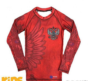 Рашгард для MMA Rusco Sport RED HERB детский купить в Ростове-на-Дону  от  руб - цены в интернет-магазине спортивных товаров "Медведь"