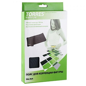 Пояс для коррекции фигуры TORRES широкий BL6002 неопрен 100х25см сер. купить в Ростове-на-Дону - цены в интернет-магазине спортивных товаров "Медведь"