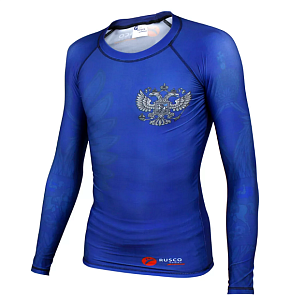 Рашгард для MMA Rusco Sport BLUE HERB детский купить в Ростове-на-Дону  от  руб - цены в интернет-магазине спортивных товаров "Медведь"