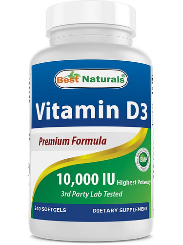 Капсулы с витамином D-3 от компании Best Naturas