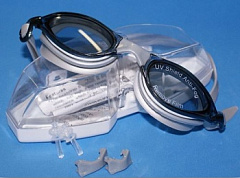 Очки для плавания BL-6800 01208 (чёрно-красный)