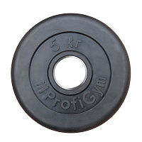 Диск тренировочный Profigym чёрный 51мм (2,5кг)