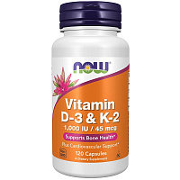 Vitamin D3+K2 1000 120 caps 