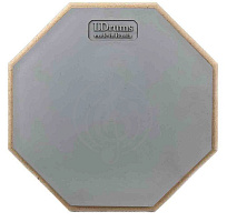 Тренировочный пэд LDTP12-GR 12'', резина, серый